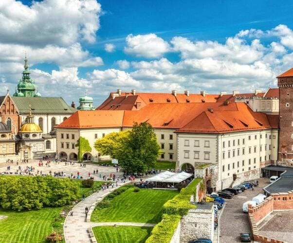 Kraków-Wawel Kraków widok na Wawel